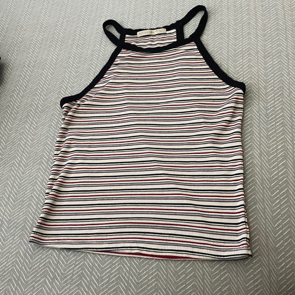 Active USA tank top with stripes super cute!